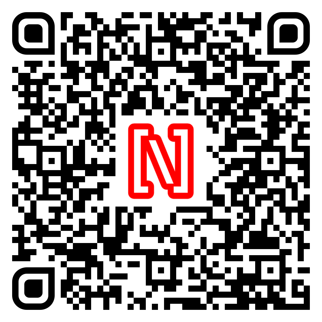 QR code for App download from playstore